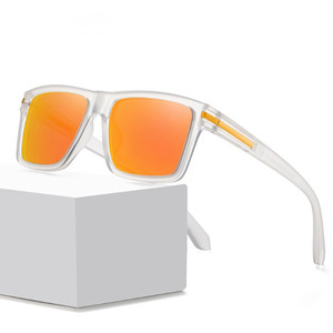 Nouvelles Lunettes de Soleil Polarisantes Décontractées Bleues à Monture TR90 pour Hommes, Verres UV400, Style Classique pour la Conduite - Vente en Gros - Product Image 2