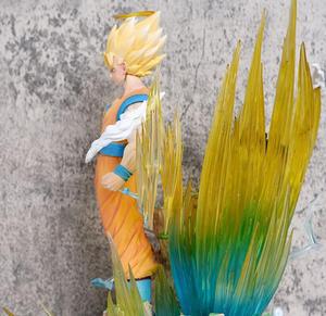 Figurine de poupée japonaise à double tête Dragon Super Saiyan Son <span class=keywords><strong>Goku</strong></span> de 33cm, jouet DBZ, figurine en PVC - Product Image 4