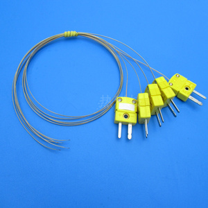 0.3m プラグ付き K型熱電対温度センサー 熱電対ワイヤプローブ tt-k-30 SMT <span class=keywords><strong>BGA</strong></span> LED用温度ヘッド - Product Image 1