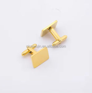 パーソナライズされたロゴカフスステンレススーツブランクゴールドローズゴールドブラック16mm 20mm結婚式の婚約のための形状 - Product Image 2