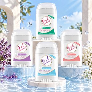 Gel Desodorante sin Aluminio, Barra Desodorante de Larga Duración, Efecto Hidratante, No Pegajoso, para Mujer y Hombre, 72H - Product Image 6