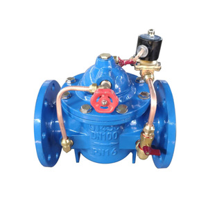วาล์วควบคุมไฟฟ้า Yujia 600X DN100 PN16 แบบไดอะแฟรม สำหรับควบคุมการไหลในอุตสาหกรรมปิโตรเคมี - Product Image 1