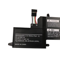 Batterie de remplacement pour ordinateur portable NEC PC-VP-BP116 11,52 V 42 Wh