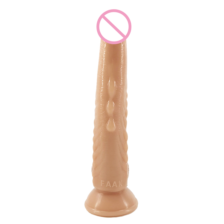 Wholesale Price Soft Silicone Anal Plug Realistic Shrek Dildo Big Dildo