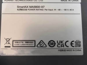 OLT ZHI HENG MA5800-X7 Haute Performance 10G GPON Fibre Optique Garantie 1 An Réseaux d'Entreprises FTTH/FTTB/FTTX Noir - Product Image 6