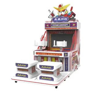 Vendita calda macchina da gioco per bambini futuro da caccia 2 giocatori con gettoni macchina da gioco arcade