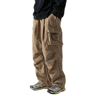 OEM Outdoor Wasserabweisende Doppelknie-Fallschirmjägerhose Funktionale Frühlings-Cargohose mit 3D-Taschen für Herren