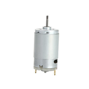 Micromotor de eje roscado 390 con engranajes, motor eléctrico pequeño con escobillas de 7.4V, 12V, 24V para freidora de aire - Product Image 4