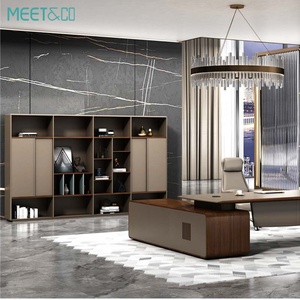 Modern Luxury Convertible Steel Office Cupboard Large Capacity Modular Open <b>File</b> Cabinet with Luxury <b>Storage</b> Panel Style - Product Image 2