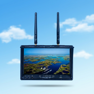 Monitor FPV 5802D de 7 Pulgadas 5.8G con DVR Integrado, Receptor Inalámbrico LCD de 40 Canales, Repuestos para Drones de Carreras FPV - Product Image 1
