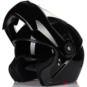 DOT & CE Certified Unisex Flip-Up ABS Helmet Integrated Design with <b>Mirrored</b> Visor for All Seasons Size XL-New Condition - Product Image 1