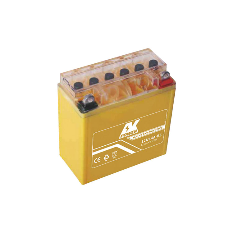 Высококачественная аккумуляторная батарея для мотоцикла 12V 14Ah, новая свинцово-кислотная батарея от производителя