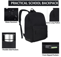 Mochila Oxford 900D Resistente al Agua con Carga USB para Portátil de 15.6 Pulgadas, Mochila Escolar y de Viaje, Logotipo Personalizado Disponible