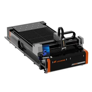 Mesin pemotong Laser serat Cnc, mesin pemotong Laser baja tahan karat logam 1000w 2000w 3000w 3300w