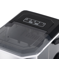 Nouvelle Machine à Glaçons Automatique RAF, Compacte et Portative, Idéale pour Usage Commercial et Domestique, avec Nettoyage Automatique