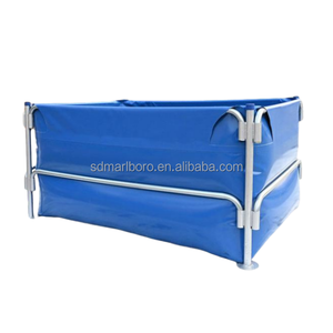 Outdoor Vissentank Waterdichte Pvc Zeildoek Coating Vis Zwembaden Viskweektanks Met Aangepaste Grootte - Product Image 2