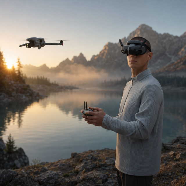 FOR DJI FPV Goggles 3 Digital Image Transmission Viewer for Drone Camera View Control Outdoor Flight and Training Setup