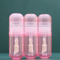 Flacons de recharge et tubes vides de 10 ml pour gloss à lèvres avec grandes brosses, emballage cosmétique pour fard à joues, service OEM/ODM disponible