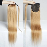 Extensions de cheveux humains Remy multicolores, queue de cheval tendance, couleur personnalisée, qualité professionnelle