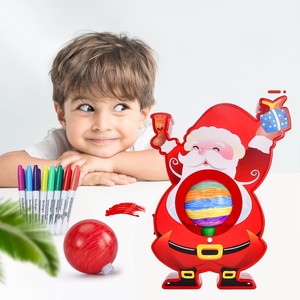 Jouets porte-bonheur : Kit <span class=keywords><strong>de</strong></span> décoration DIY pour œufs <span class=keywords><strong>à</strong></span> <span class=keywords><strong>colorier</strong></span>, boules décoratives, cadeau <span class=keywords><strong>de</strong></span> <span class=keywords><strong>Noël</strong></span>, œufs <span class=keywords><strong>à</strong></span> peindre Père <span class=keywords><strong>Noël</strong></span>, cadeau <span class=keywords><strong>de</strong></span> <span class=keywords><strong>Noël</strong></span> - Product Image 4
