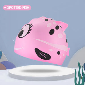 <span class=keywords><strong>Bonnet</strong></span> <span class=keywords><strong>de</strong></span> <span class=keywords><strong>bain</strong></span> imprimé en silicone pour la plage pour filles et garçons Chapeaux <span class=keywords><strong>de</strong></span> natation pour enfants avec logo personnalisé avec requins <span class=keywords><strong>de</strong></span> dessin animé - Product Image 6