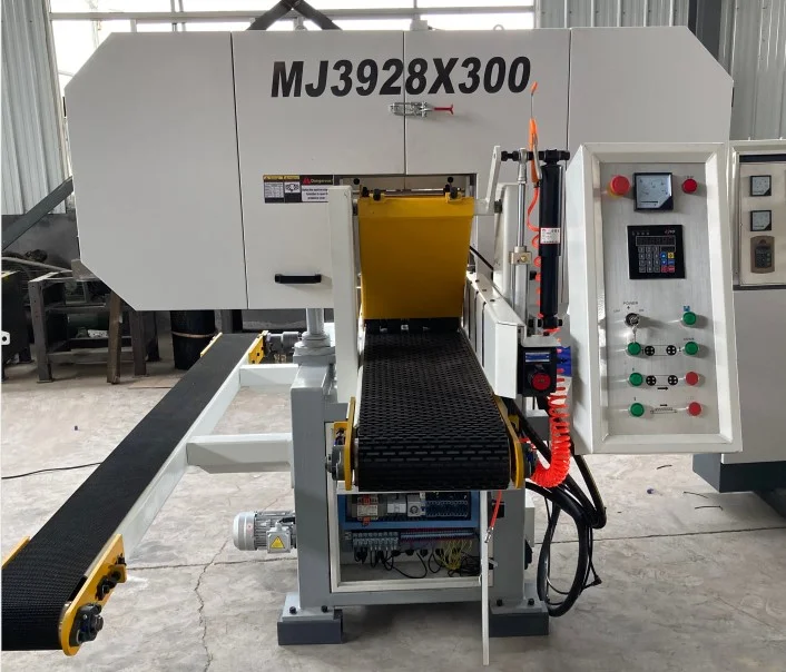 MJ3928X300 Horizontal Band Saw Machine mesin woodworking