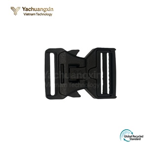 Plastic <b>Adjustable</b> Buckle with C-C Debossed Text for <b>Strap</b> Use - Product Image 3