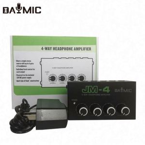 สินค้ามาใหม่ DAYMIC โรงงานขายดี เครื่องขยายเสียงหูฟัง 4 ช่อง สำหรับการมอนิเตอร์เสียงในสตูดิโอระดับมืออาชีพ - Product Image 2