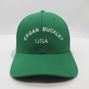 หมวกแก๊ปผ้าฝ้ายปักลายสำหรับคุณพ่อผ้าคอตตอน100% 5แผงแบบไม่มีโครงสร้างงานปัก - Product Image 1