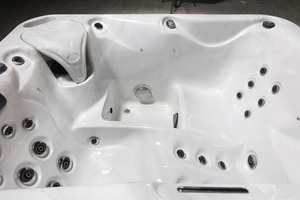 럭셔리 스파 온수 욕조 2 인용 야외 월풀 마사지 스파 욕조 음악 - Product Image 5