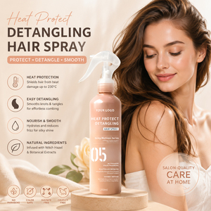 <span class=keywords><strong>Spray</strong></span> protecteur thermique hydratant et démêlant OEM pour <span class=keywords><strong>cheveux</strong></span>, conditionneur sans rinçage, booste la brillance - Product Image 5