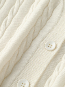 AW Custom <strong>Sleeveless</strong> <strong>Sweater</strong> Vest High Quality Soft Luxury Cardigan V-neck Knit <strong>Sweater</strong> - Product Image 5