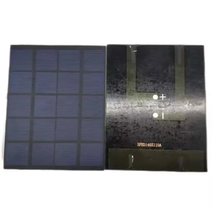 Goedkope op maat gemaakte mini N-type polykristallijne zonnepanelen met 20% efficiëntie, 2W-5W, 5V-6V voor LED-verlichting & zonne-speelgoed - Product Image 1