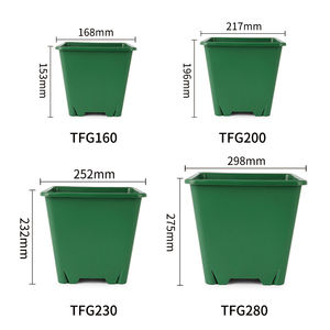 Macetas Creativas Minimalistas para Interiores y Exteriores, de Plástico PP de Alta Calidad, <span class=keywords><strong>20</strong></span> Pulgadas de Alto, Tamaño Grande, con Orificio de Drenaje, para Jardinería - Product Image 2