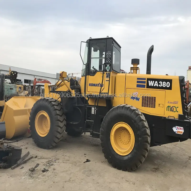 Komatsu pale gommate wa380, originale dal Giappone, in shanghai