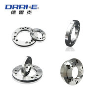 Mandrin hydraulique à mâchoires souples en acier Drake Chuck Claws, 6-12 pouces, pour tour à grande vitesse avec une précision de 0,005 mm et 7000 tr/min