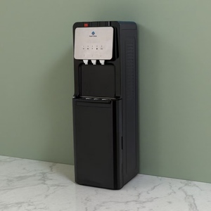 Distributeur d'eau chaude, ambiante et froide, bouteille de 3 à 5 gallons à chargement par le bas, noir, refroidissement par compresseur, CE, <span class=keywords><strong>CB</strong></span>, CSAus, <span class=keywords><strong>prix</strong></span> bon marché - Product Image 1