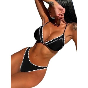 Bikini con cuciture 2024 a conchiglia Bikini da donna Costume da bagno costumi da bagno - Product Image 1