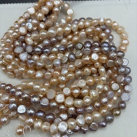 Perles de culture baroques naturelles blanches de qualité supérieure, grade A, 5-6 mm, pour la fabrication de bijoux