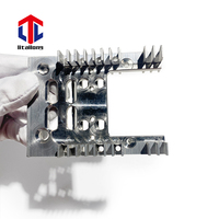 Dissipateur thermique personnalisé en aluminium 6063 6061 T5 dissipateur de chaleur par extrusion d'aluminium anodisé radiateur d'extrusion d'aluminium de fraisage CNC