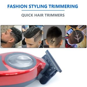 HHClippers男性用電動ヘアトリマーマシン充電式ヘアクリッパーバーバーツールシェービングひげトリマー - Product Image 6