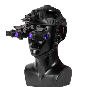 Gafas de Visión Nocturna VISIONKING GPNVG-18 Pro GEN2+ FOM1600+ con Tubo Intensificador de Imagen <span class=keywords><strong>IIT</strong></span> P45/P43, Fósforo Blanco/Verde, Cuatro Lentes - Product Image 1