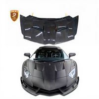 Capot avant en fibre de carbone style MSY pour Lamborghini Aventador LP700