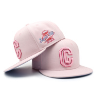 Gorra Ajustada Bordada Personalizada TCAP China, Gorras de Mezcla de Lana Acrílica