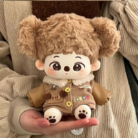 Peluches 4u Poupée Kpop Personnalisée Chine Fabricant de Peluches Visage 3D Peluche Idol Poupées 20cm Faites Votre Propre Conception Peluche Douce