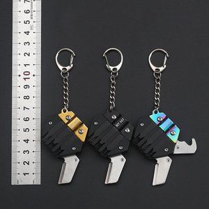 Porte-clés multi-outils 14 en 1, kit hexagonal, mini poche pliante, ensemble d'outils de survie avec couteau et tournevis, pour l'extérieur aussi - Product Image 6
