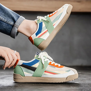 Chaussures de course décontractées tendance pour hommes, respirantes, légères, confortables, avec semelle extérieure en EVA - Product Image 1