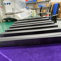 Lame de découpe perforée en céramique de zircone noire pour machines de transformation de tissus, pièces en céramique personnalisées pour machines