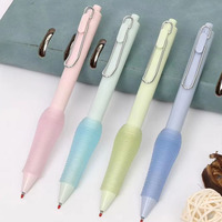 Pulpen Gel 0.5mm Tinta Hitam Retractable Plastik Kantor Sekolah Harga Grosir Hemat Biaya