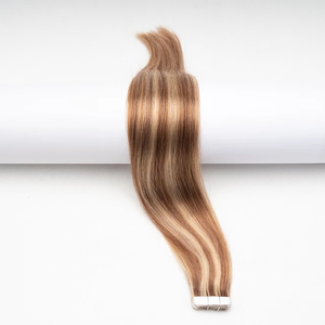 Extensiones de cabello humano Jasmine Beauty con cinta adhesiva, cabello liso europeo 100% natural, extensiones de cabello virgen sin procesar para salón de belleza. - Product Image 3